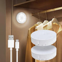 LED Motion Sensor Night Light for Stairs and Closets Rechargeable