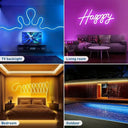 LED Neon Rope Lights Outdoors
