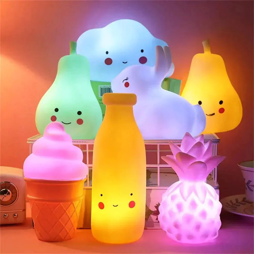 Cute Cartoon Animal LED Night Light for Bedtime Kids Bedroom