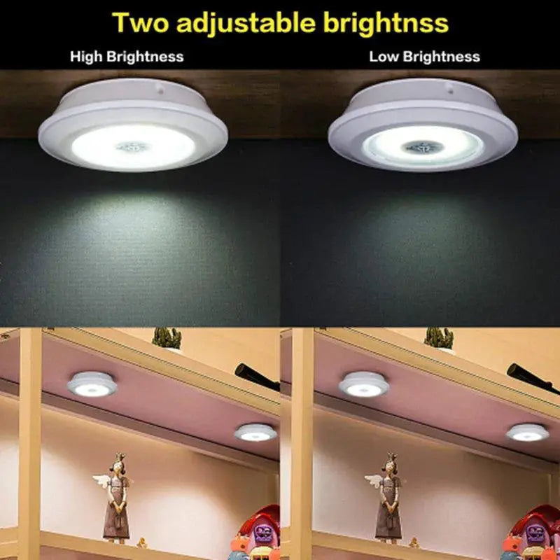 Dimmable LED Night Light With Remote For Closets Slim