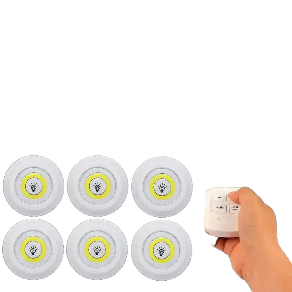 Dimmable Closet LED Light With Remote — product view 1