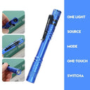 LED Pen Light: Bright Compact Torch for Camping Use