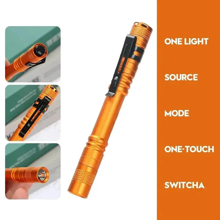 LED Pen Light Bright Compact Torch For Camping Use