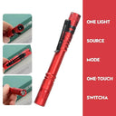 LED Pen Light: Bright Compact Torch for Camping Use