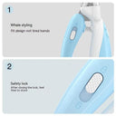 LED Pet Nail Clippers for Dogs and Cats Easy Safe Grooming