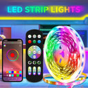 LED RGB Neon Lights Dynamic Music Sync App Control Decor