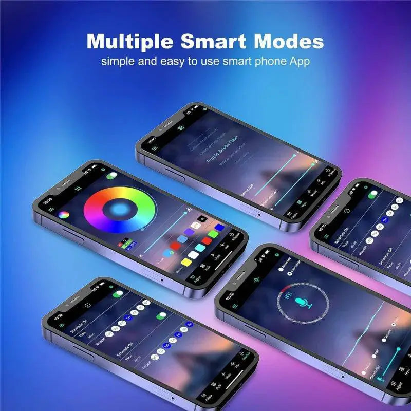 LED RGB Neon Lights With Music Sync And App Control