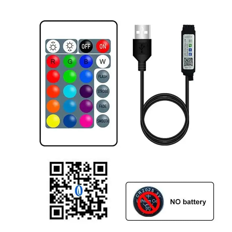 LED RGB Neon Lights With Music Sync And App Control