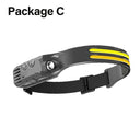 LED Sensor Headlamp: Ultimate Rechargeable Light for Adventures
