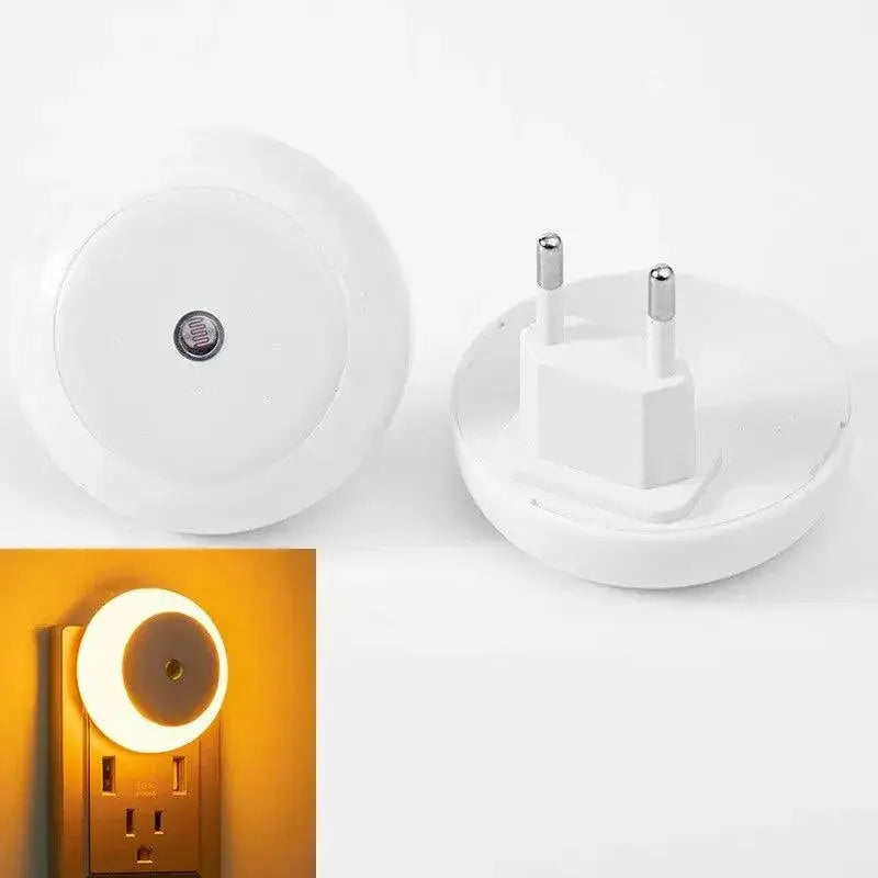 LED Smart Night Light Dusk To Dawn Sensor Wall Lamp