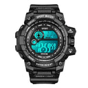 LED Sport Watch: Luminous Military Timepiece for Men
