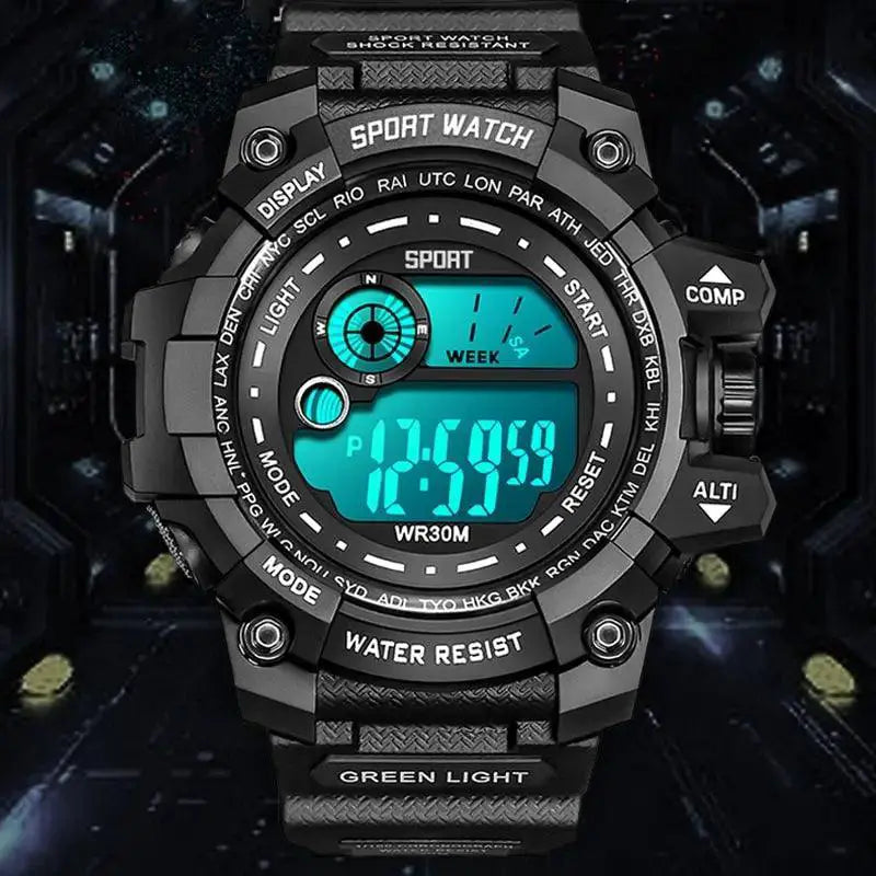 LED Sport Watch Luminous Military Timepiece for Men - OurLum.com