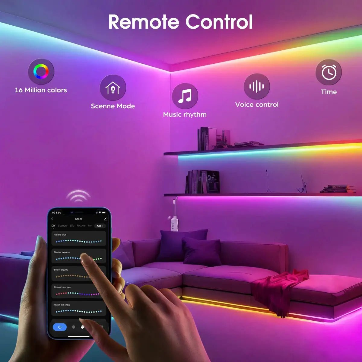 LED Strip Kit for Home Ambience