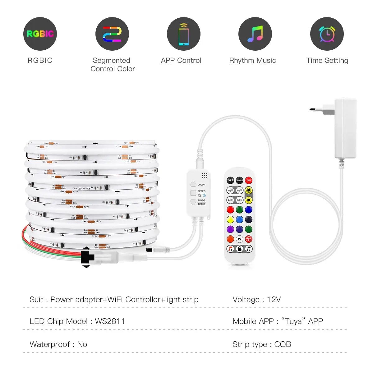 LED Strip Kit for Home Ambience