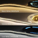 LED Strip Light: Cozy Warm White Ribbon Tape Lighting