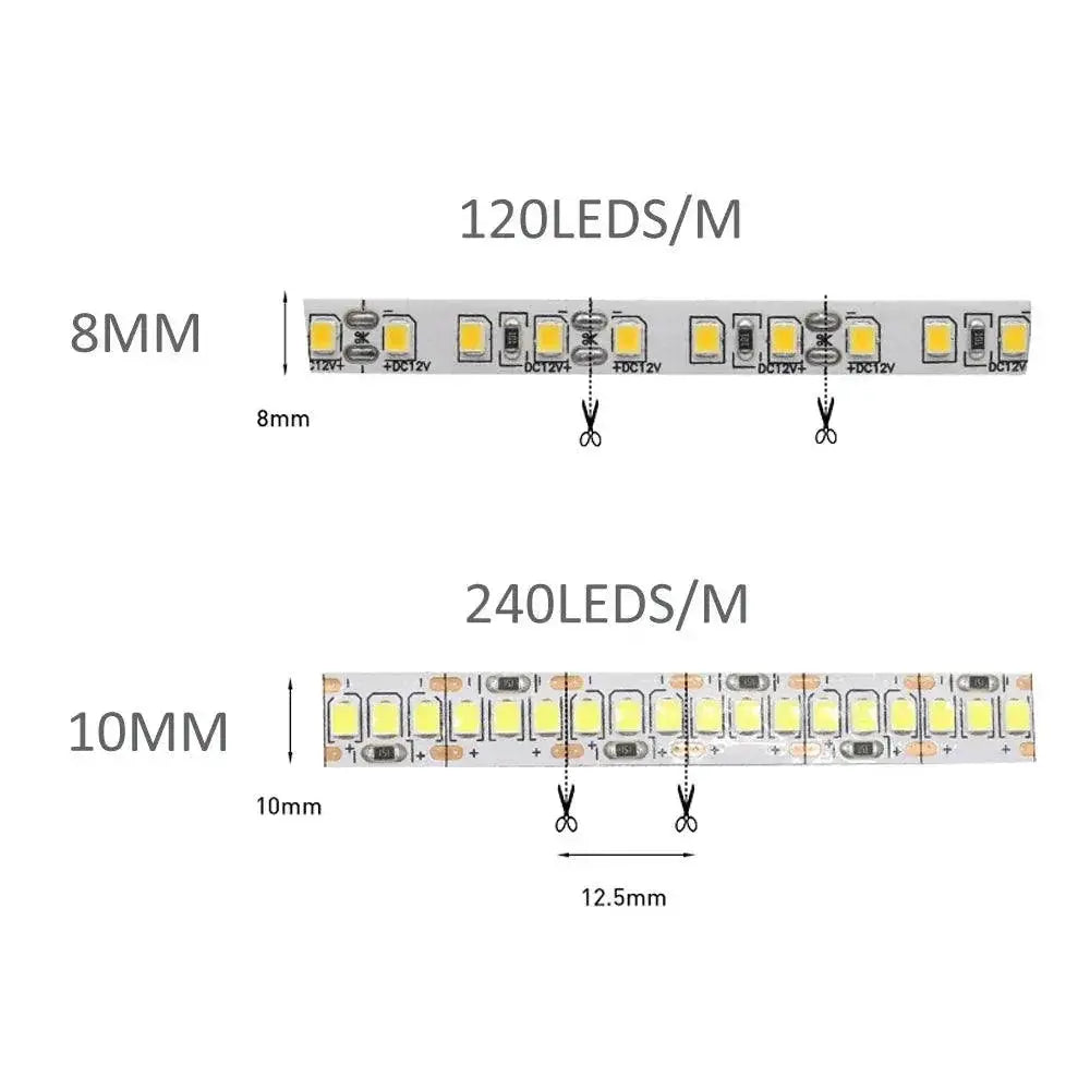LED Strip Light Warm White Ribbon Tape Lighting For Home - OurLum.com