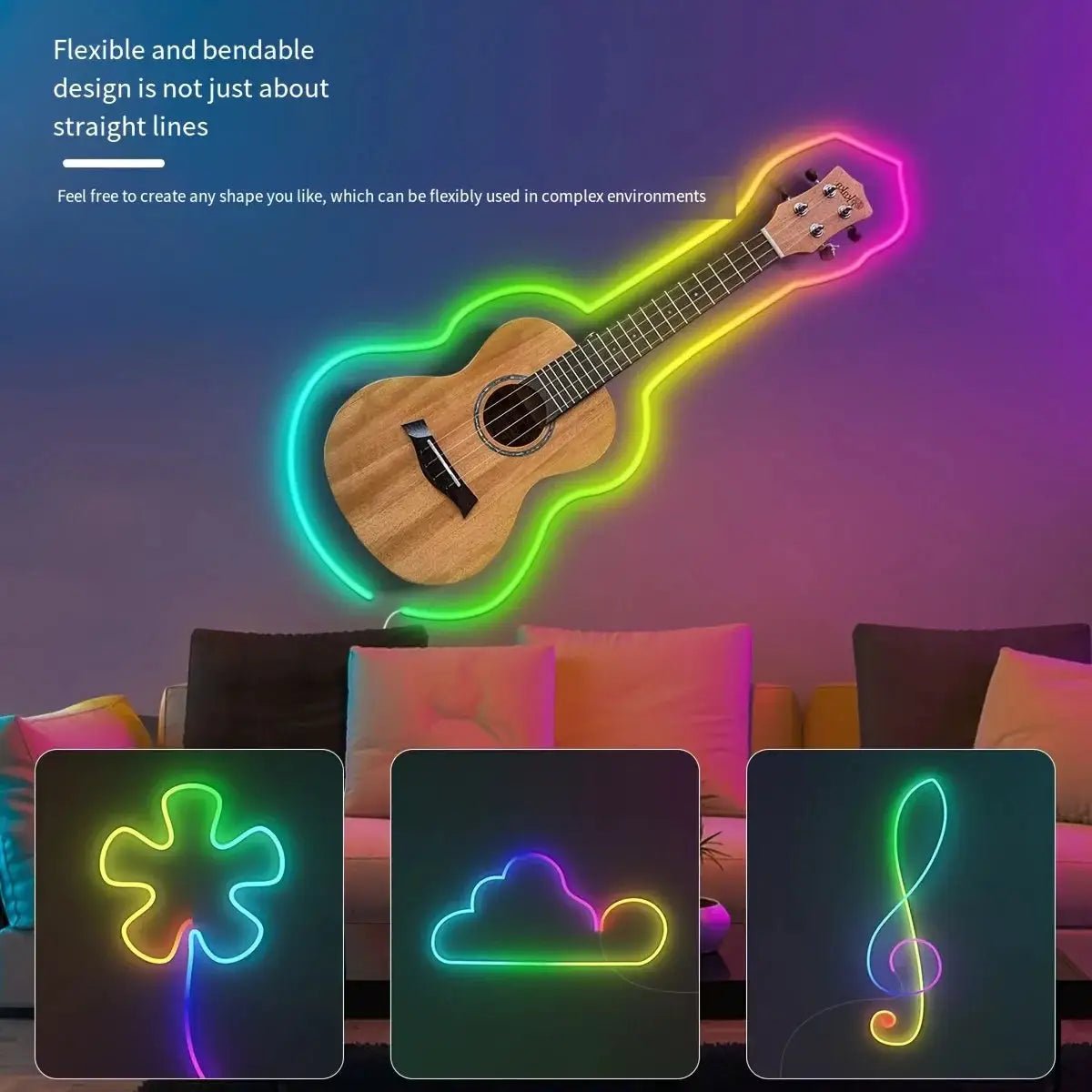 LED Strip Lights for Bedroom Decor