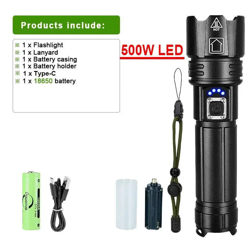LED Tactical Flashlight Ultimate Illumination For Adventures