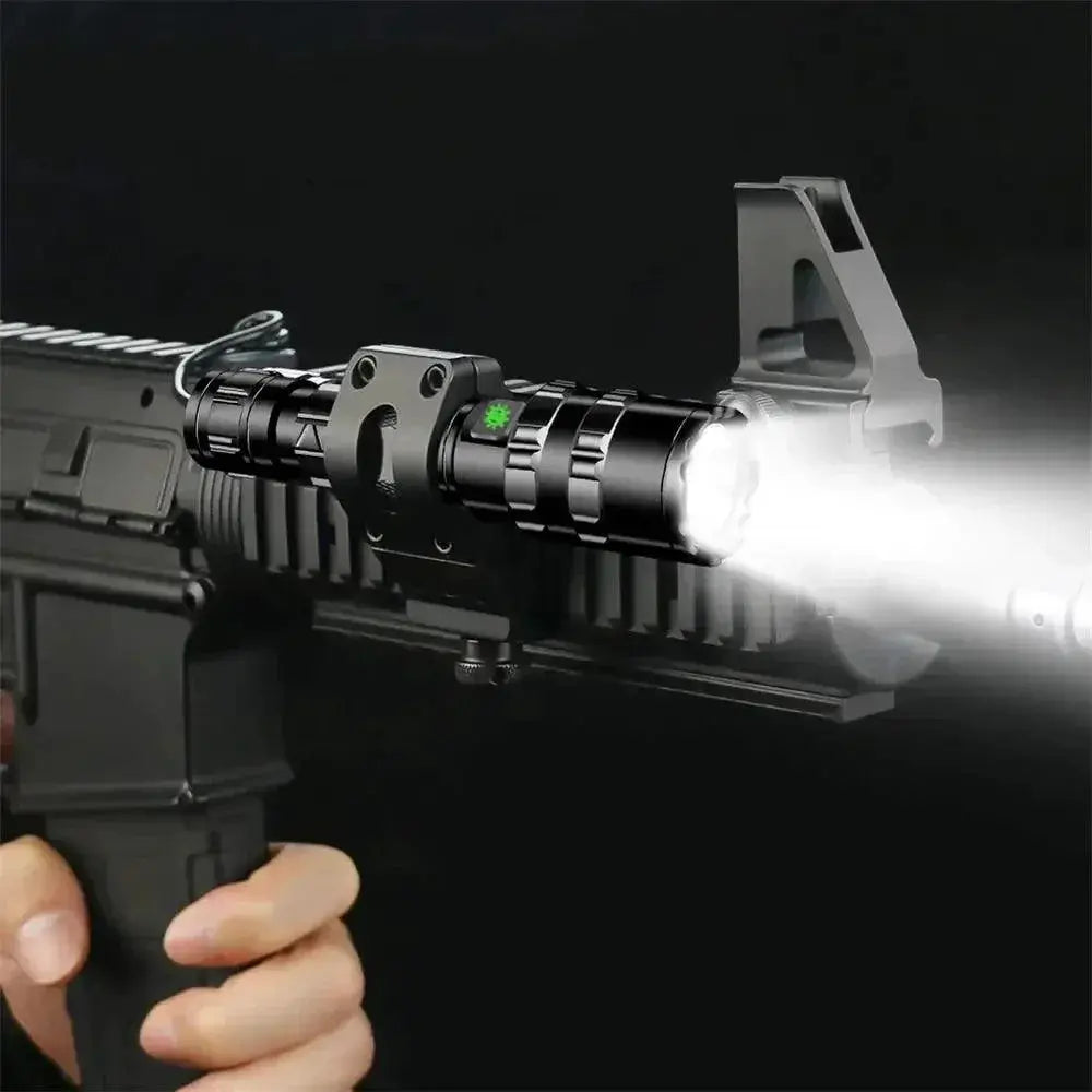 Led Tactical Hunting Flashlight High Power Night Scouting