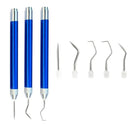 LED Vinyl Weeding Pen Kit Precision Cutter for Crafting