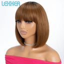 Lekker Brown Ombre Wig - Natural Look
