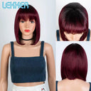 Lekker Brown Ombre Wig - Natural Look
