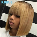 Lekker Brown Ombre Wig - Natural Look