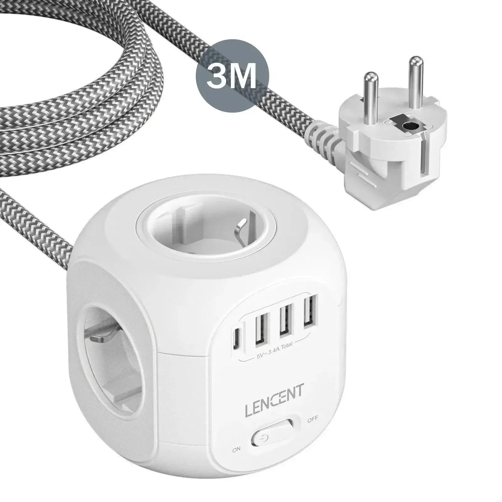 LENCENT Ultimate Power Solution Versatile Charging Hub Home