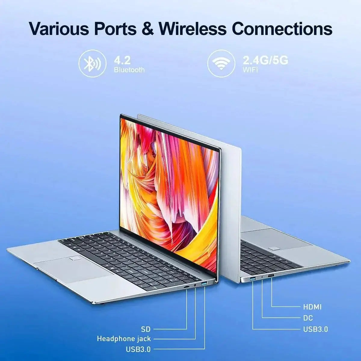 Leno 15.6 Inch Office Laptop 32GB DDR4 1024GB SSD Windows 11