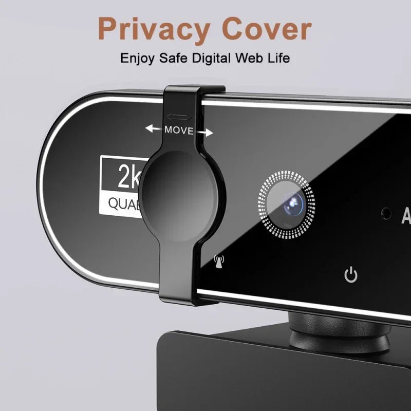 Lenovo 4K Webcam USB Camera - Auto Focus With Dual Microphones For Crisp Video X