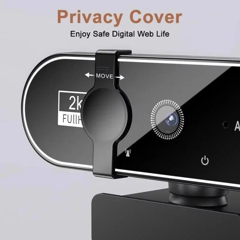 Lenovo 4K Webcam USB Camera - Auto Focus With Dual Microphones For Crisp Video X