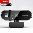 Lenovo 4K Webcam USB Camera - Auto Focus With Dual Microphones For Crisp Video X