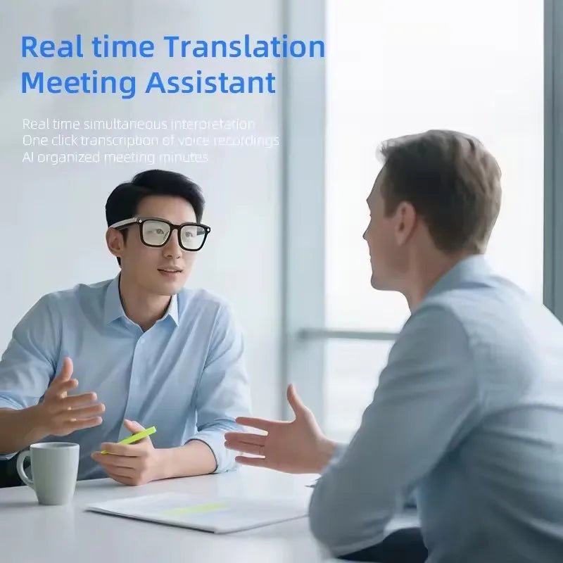 Lenovo AI Smart Glasses - Real Time Translation With 8MP Camera And 4K Recording