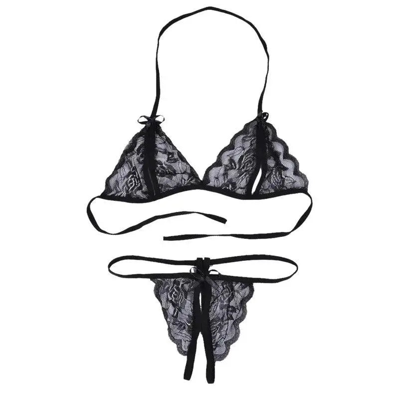 Leopard Lace Nightdress Sensual Lingerie for Evenings