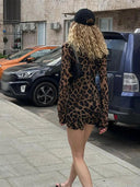 Leopard Print Mini Dress: High-Street Statement Piece Chic