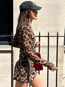 Leopard Print Mini Dress: High-Street Statement Piece Chic