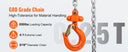 VEVOR Manual Lever Chain Hoist, 1/4 Ton G80 Steel Hoist