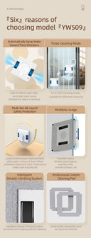Easy Window Cleaning Robot For Glass
