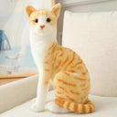 Lifelike Siamese Cat Plush Toy for Home Decor & Gifts