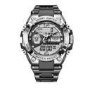 LIGE Men's Digital Military Sport Watch LED Backlight Waterproof