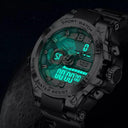 LIGE Men's Military Adventure Watch Waterproof Digital Exploration