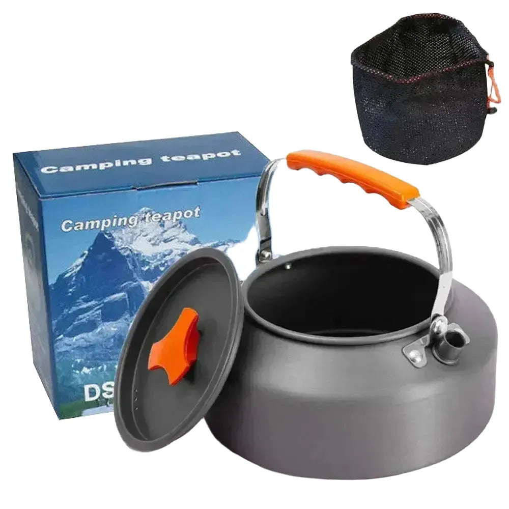 Fast Boil Camping Kettle for Hikers — Dark Grey