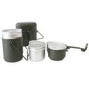 Lightweight 3-in-1 Aluminum Camping Cookware Set for Adventures