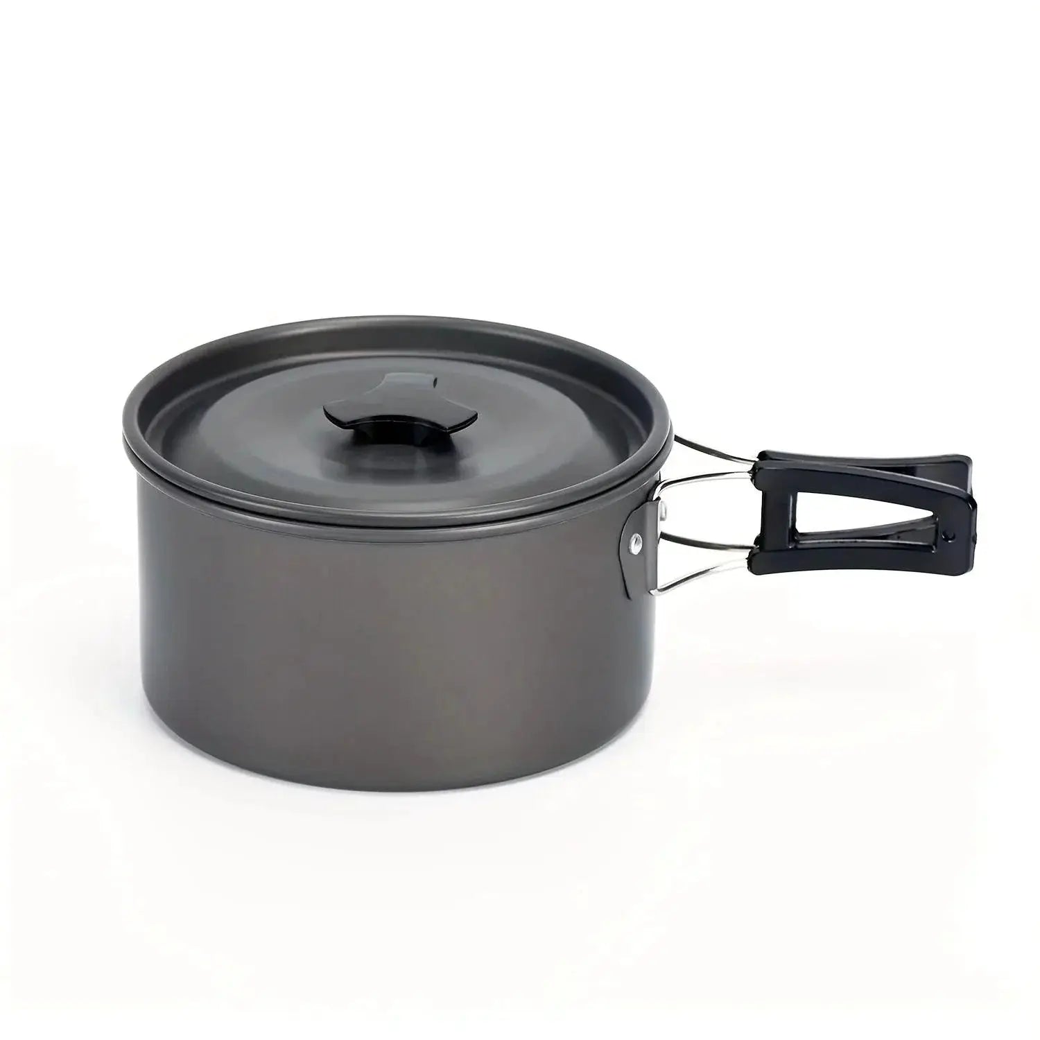 Lightweight Aluminum Camping Cookware Set For Hiking BBQ