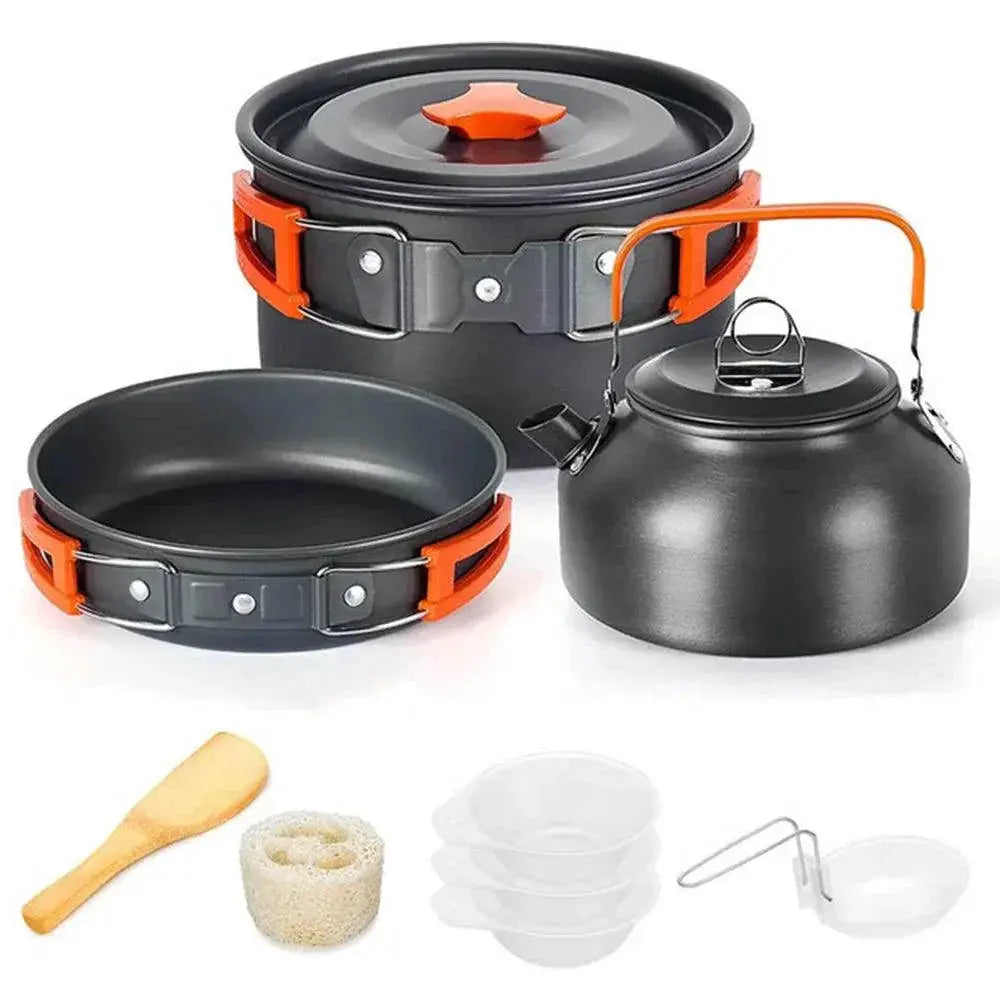Lightweight Camping Cookware for Hikers Edition AA — Package-E