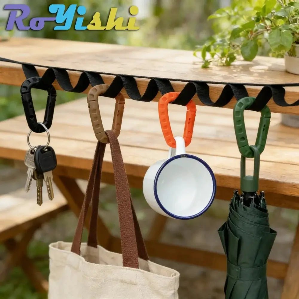 Lightweight Carabiner Clip for Campers