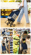 Lightweight Grocery Cart for Travel Use