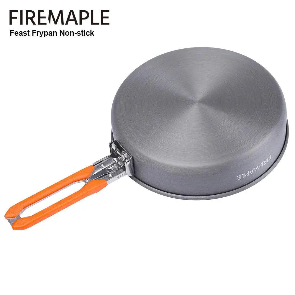 Lightweight Nonstick Camping Skillet Fire Maple 0.9L