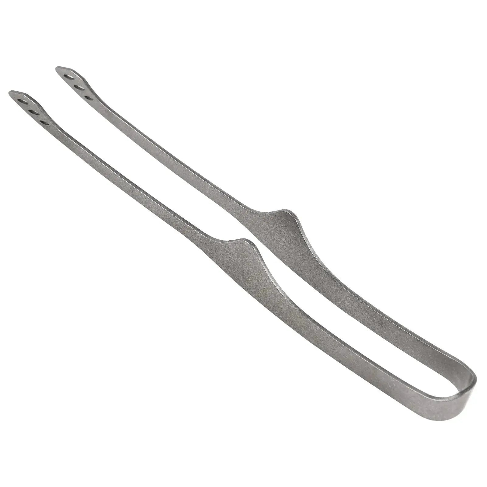 Lightweight Titanium BBQ Grill Tongs For Outdoor Cooking