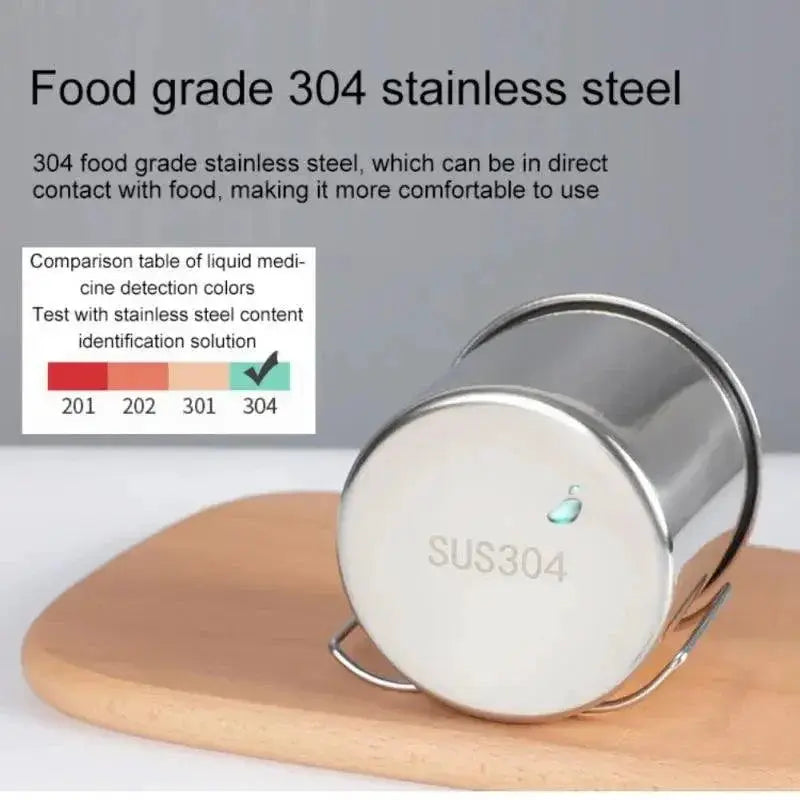 Lightweight Titanium Camping Mug Durable Outdoor Travel Cup